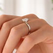 1 Carat Round Brilliant Lab Grown Diamond Prong Set Engagement Ring - Mivaan Fine Jewelry
