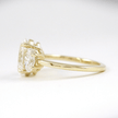 1.00 Carat Oval Cut Lab Grown Diamond Engagement Ring in 14K Gold - Mivaan Fine Jewelry