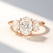 1.00 Carat Oval Cut Lab Grown Diamond Engagement Ring in 14K Gold - Mivaan Fine Jewelry