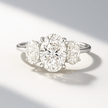 1.00 Carat Oval Cut Lab Grown Diamond Engagement Ring in 14K Gold - Mivaan Fine Jewelry