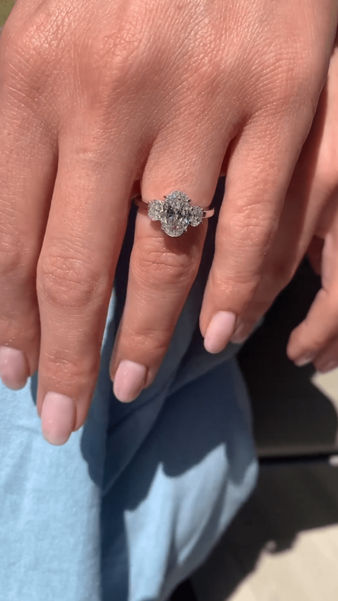 1.00 Carat Oval Cut Lab Grown Diamond Engagement Ring in 14K Gold - Mivaan Fine Jewelry