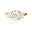 1.00 Carat Oval Cut Lab Grown Diamond Engagement Ring in 14K Gold - Mivaan Fine Jewelry