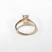 1.25 Carat Emerald Cut Lab Grown Diamond Solitaire Ring in Solid Gold - Mivaan Fine Jewelry