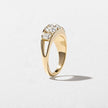 1.40 Carat Pear Cut Lab Diamond Three Stone Ring - Mivaan Fine Jewelry