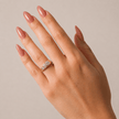 1.40 Carat Round, Pear & Asscher Cut Lab Grown Diamond Three Stone Band - Mivaan Fine Jewelry