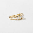 1.40 Carat Round, Pear & Asscher Cut Lab Grown Diamond Three Stone Ring - Mivaan Fine Jewelry