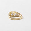 1.40 Carat Round, Pear & Asscher Cut Lab Grown Diamond Three Stone Ring - Mivaan Fine Jewelry