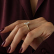 1.5 Carat Marquise Lab Grown Diamond Split Shank Solitaire Ring - Mivaan Fine Jewelry