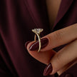 1.5 Carat Marquise Lab Grown Diamond Split Shank Solitaire Ring - Mivaan Fine Jewelry