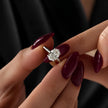 1.5 Carat Oval Cut Lab Grown Diamond Engagement Ring - Mivaan Fine Jewelry