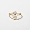 1.50 Carat Oval Cut Lab Grown Diamond Bezel Set Ring in Solid Gold - Mivaan Fine Jewelry