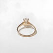 1.50 Carat Oval Cut Lab Grown Diamond Solitaire Ring in Solid Gold - Mivaan Fine Jewelry