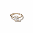 1.50 Carat Oval Cut Lab Grown Diamond Solitaire Ring in Solid Gold - Mivaan Fine Jewelry