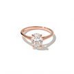 1.50 Carat Oval Cut Lab Grown Diamond Solitaire Ring in Solid Gold - Mivaan Fine Jewelry