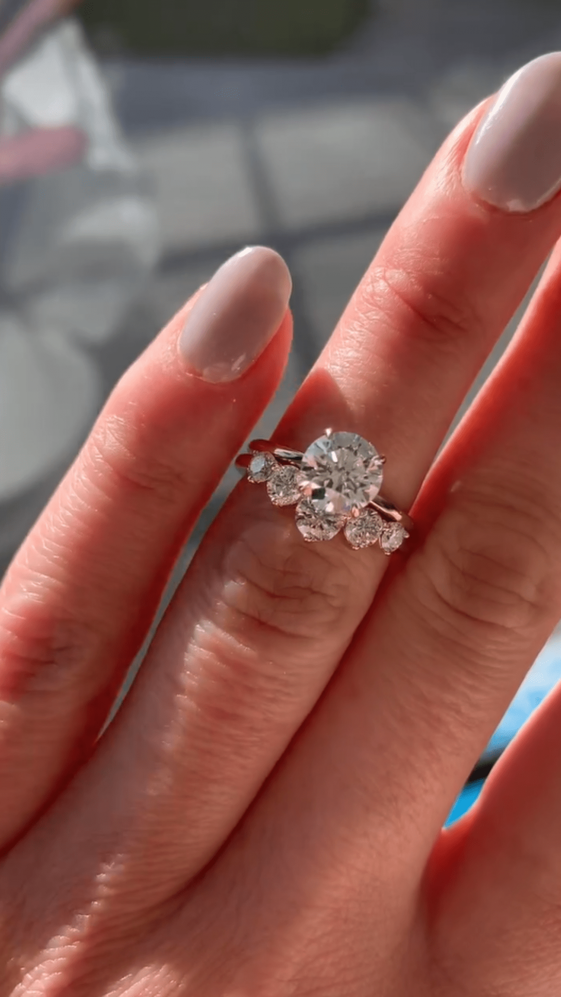 1.50 Carat Round Cut Hidden Halo Minimalist Diamond Engagement Ring - Mivaan Fine Jewelry