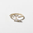 1.55 Carat Emerald Cut Lab Diamond Solitaire Ring in Solid Gold - Mivaan Fine Jewelry