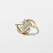 1.60 Carat Emerald Cut Lab Diamond Ring with Tapered Baguettes - Mivaan Fine Jewelry