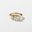 1.60 Carat Oval Cut Lab Diamond Toi et Moi Ring with Round Diamond - Mivaan Fine Jewelry