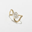 1.75 Carat Oval Cut Lab Diamond Ring with Open Band Design - Mivaan Fine Jewelry