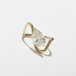 1.75 Carat Pear Cut Lab Diamond Solitaire Ring in 14K Solid Gold - Mivaan Fine Jewelry