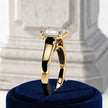 2 Carat Asscher Cut Lab Grown Diamond Ring for Women - Mivaan Fine Jewelry