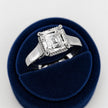 2 Carat Asscher Cut Lab Grown Diamond Ring for Women - Mivaan Fine Jewelry