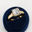 2 Carat Asscher Cut Lab Grown Diamond Ring for Women - Mivaan Fine Jewelry