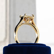 2 Carat Asscher Cut Lab Grown Diamond Ring for Women - Mivaan Fine Jewelry