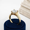2 Carat Asscher Cut Lab Grown Diamond Ring for Women - Mivaan Fine Jewelry