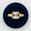 2 Carat Asscher Cut Lab Grown Diamond Ring for Women - Mivaan Fine Jewelry