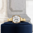 2 Carat Cushion Cut Lab Grown Diamond Engagement Ring - Mivaan Fine Jewelry