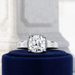 2 Carat Cushion Cut Lab Grown Diamond Engagement Ring - Mivaan Fine Jewelry