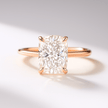 2 Carat Elongated Cushion Cut Diamond Wedding Ring for Women - Mivaan Fine Jewelry