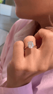 2 Carat Elongated Cushion Cut Diamond Wedding Ring for Women - Mivaan Fine Jewelry