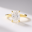 2 Carat Elongated Cushion Cut Diamond Wedding Ring for Women - Mivaan Fine Jewelry