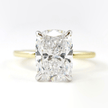 2 Carat Elongated Cushion Cut Diamond Wedding Ring for Women - Mivaan Fine Jewelry
