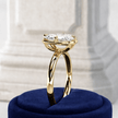 2 Carat Elongated Cushion Cut Lab Grown Diamond Ring - Mivaan Fine Jewelry