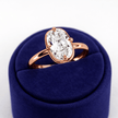 2 Carat Elongated Cushion Cut Lab Grown Diamond Ring - Mivaan Fine Jewelry