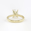 2 Carat Elongated Cushion Lab Diamond Engagement Ring in 14K Gold - Mivaan Fine Jewelry