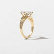 2 Carat Elongated Oval Cut Lab Grown Diamond Solitaire Ring - Mivaan Fine Jewelry