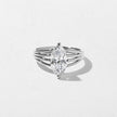 2 Carat Elongated Oval Cut Lab Grown Diamond Solitaire Ring - Mivaan Fine Jewelry