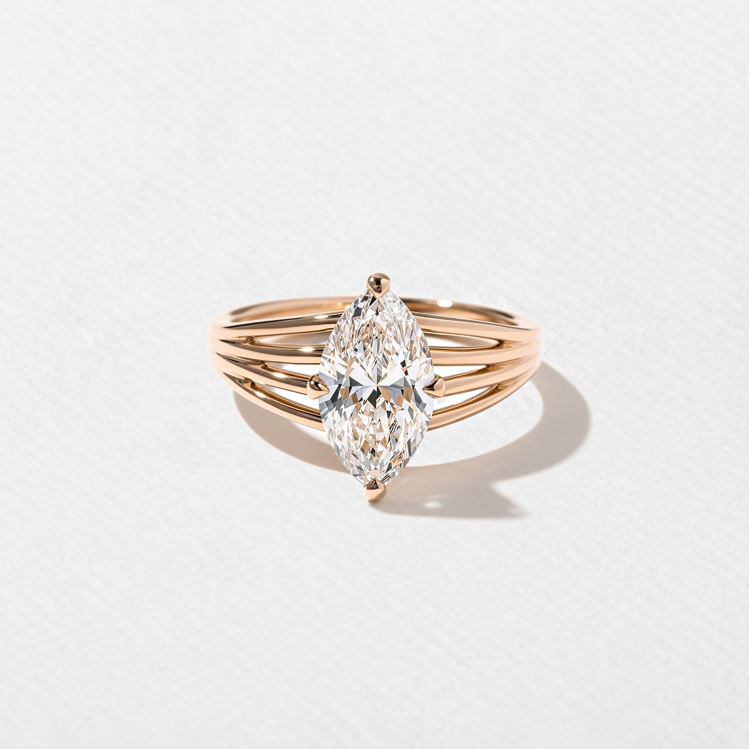 2 Carat Elongated Oval Cut Lab Grown Diamond Solitaire Ring - Mivaan Fine Jewelry