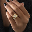 2 Carat Emerald Cut Lab Grown Diamond Bezel Set Solitaire Ring - Mivaan Fine Jewelry
