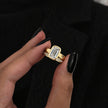 2 Carat Emerald Cut Lab Grown Diamond Bezel Set Solitaire Ring - Mivaan Fine Jewelry