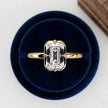 2 Carat Emerald Cut Lab Grown Diamond Prong Set Ring for Women - Mivaan Fine Jewelry