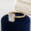 2 Carat Emerald Cut Lab Grown Diamond Prong Set Ring for Women - Mivaan Fine Jewelry