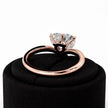 2 Carat Heart Shape Lab Grown Diamond Solitaire Ring Curved Band Engagement Ring - Mivaan Fine Jewelry