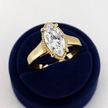 2 Carat Marquise Lab Grown Diamond Prong Set Ring for Women - Mivaan Fine Jewelry