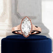 2 Carat Marquise Lab Grown Diamond Prong Set Ring for Women - Mivaan Fine Jewelry
