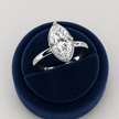 2 Carat Marquise Prong Set Lab Grown Diamond Ring for Women - Mivaan Fine Jewelry